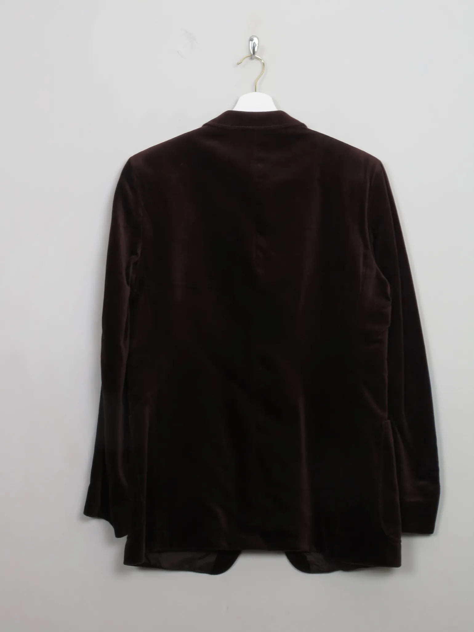 Men's Vintage Brown Velvet Jacket 38"