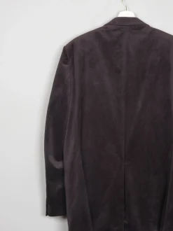 Men's Vintage Brown Velvet Jacket 42