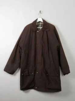 Men's Vintage Brown Wax Jacket L