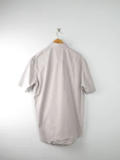 Men's Vintage Calvin Klein Khaki Shirt L