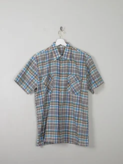 Men's Vintage Check Shirt L