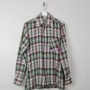 Men's Vintage Check Shirt 70s M