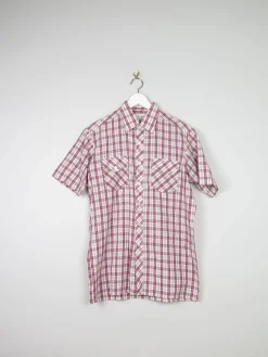 Men's Vintage Check Shirt Size M