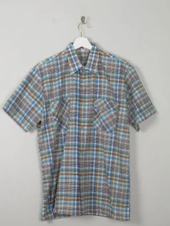 Men's Vintage Check Shirt L
