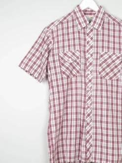 Men's Vintage Check Shirt Size M
