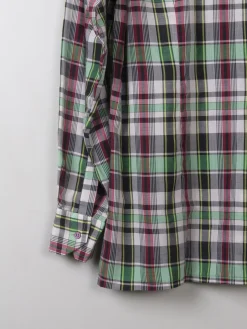 Men's Vintage Check Shirt 70s M