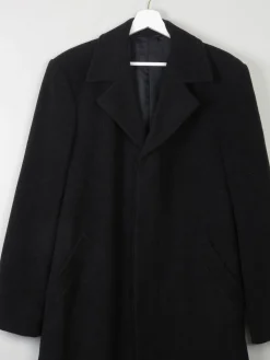 Men's Vintage Coat Dark Grey M