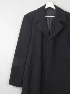 Men's Vintage Coat Dark Grey M