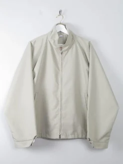 Men's Vintage Cream Harrington Jacket XL