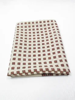 Men's Vintage Cream Scarf