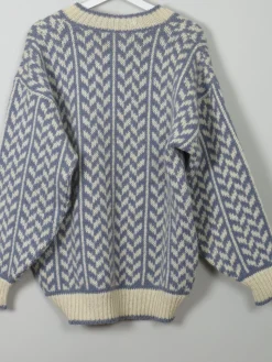 Men's Vintage Danish Jumper V Neck M/L