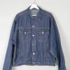 Men's Vintage Dark Blue Denim Jacket M/L