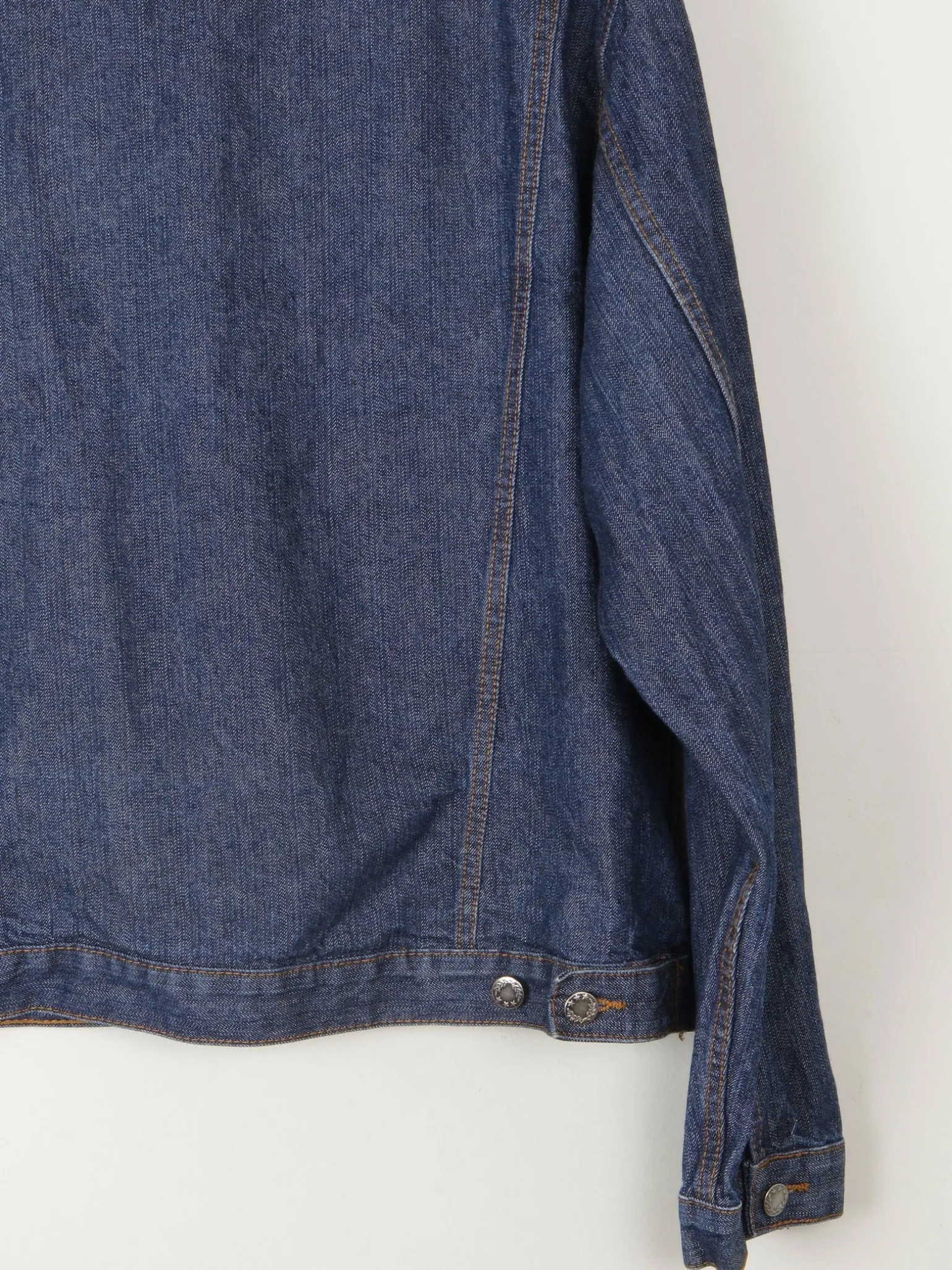 Men's Vintage Dark Blue Denim Jacket M/L