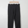 Men's Vintage Dark Grey Striped Trousers 32"/33"