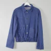 Men's Vintage Denim Bomber Jacket XS/S