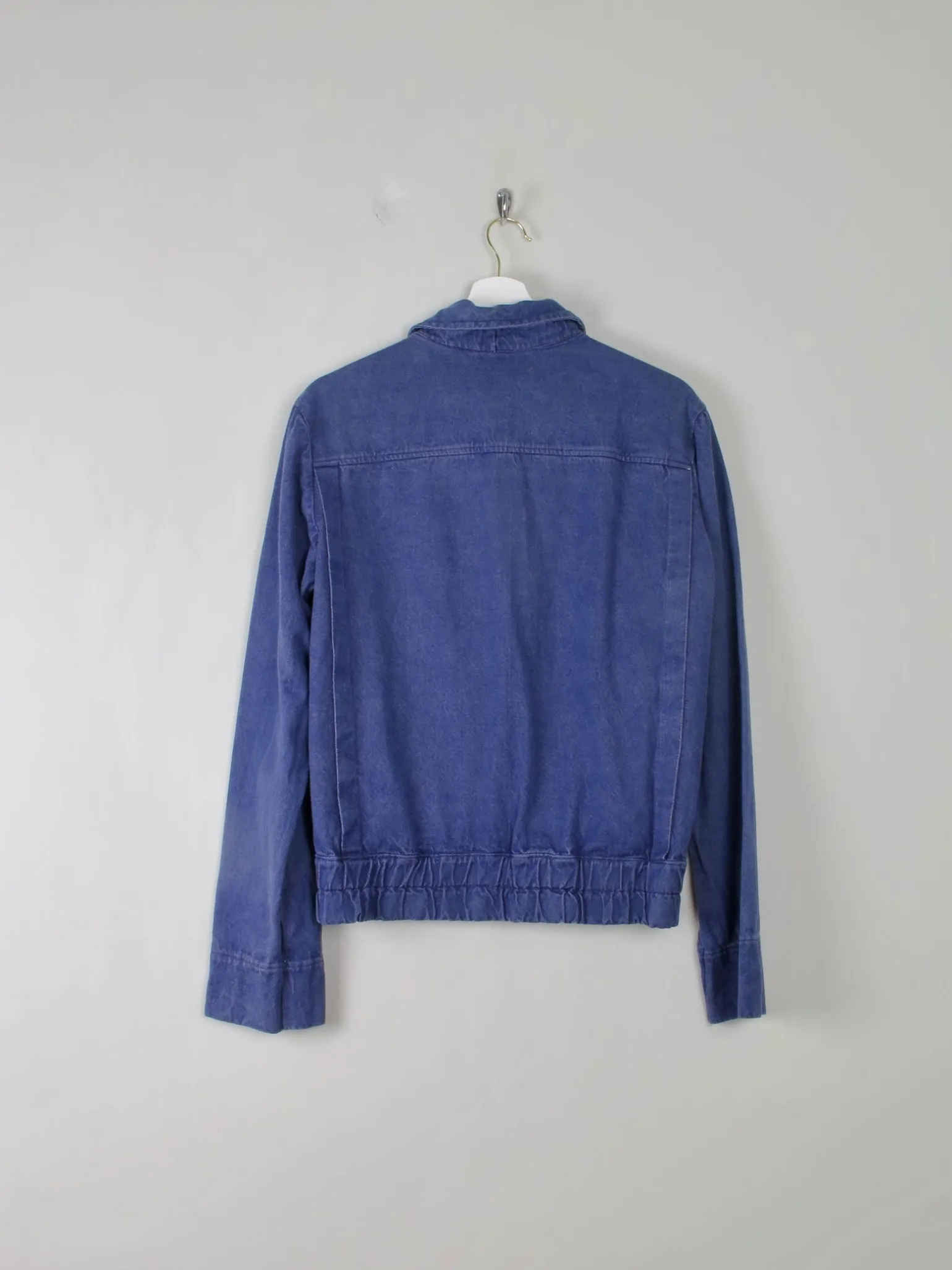 Men's Vintage Denim Bomber Jacket XS/S
