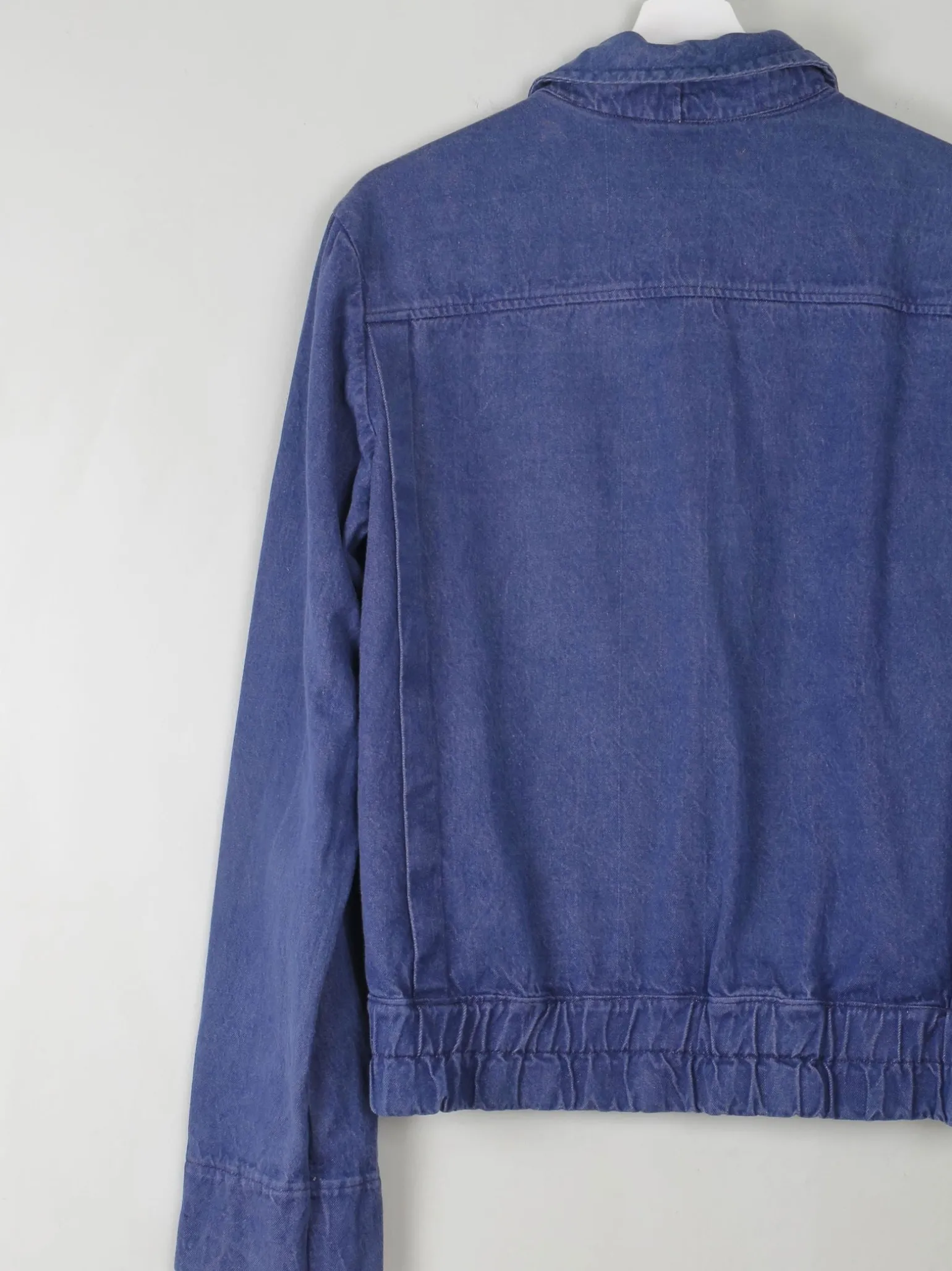 Men's Vintage Denim Bomber Jacket XS/S