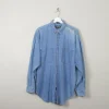 Men's Vintage Denim Perry Ellis Shirt L