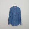 Men's Vintage Denim Shirt L
