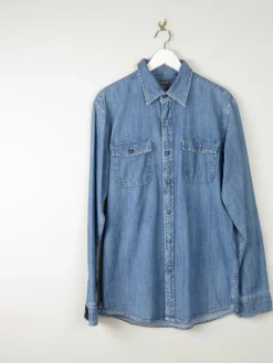Men's Vintage Denim Shirt M