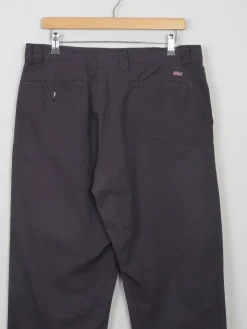 Men's Vintage Dickies Black Trousers 34 W/32 L