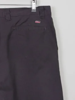 Men's Vintage Dickies Black Trousers 34 W/32 L
