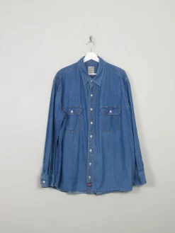 Men's Vintage Dickies Denim Shirt XXL