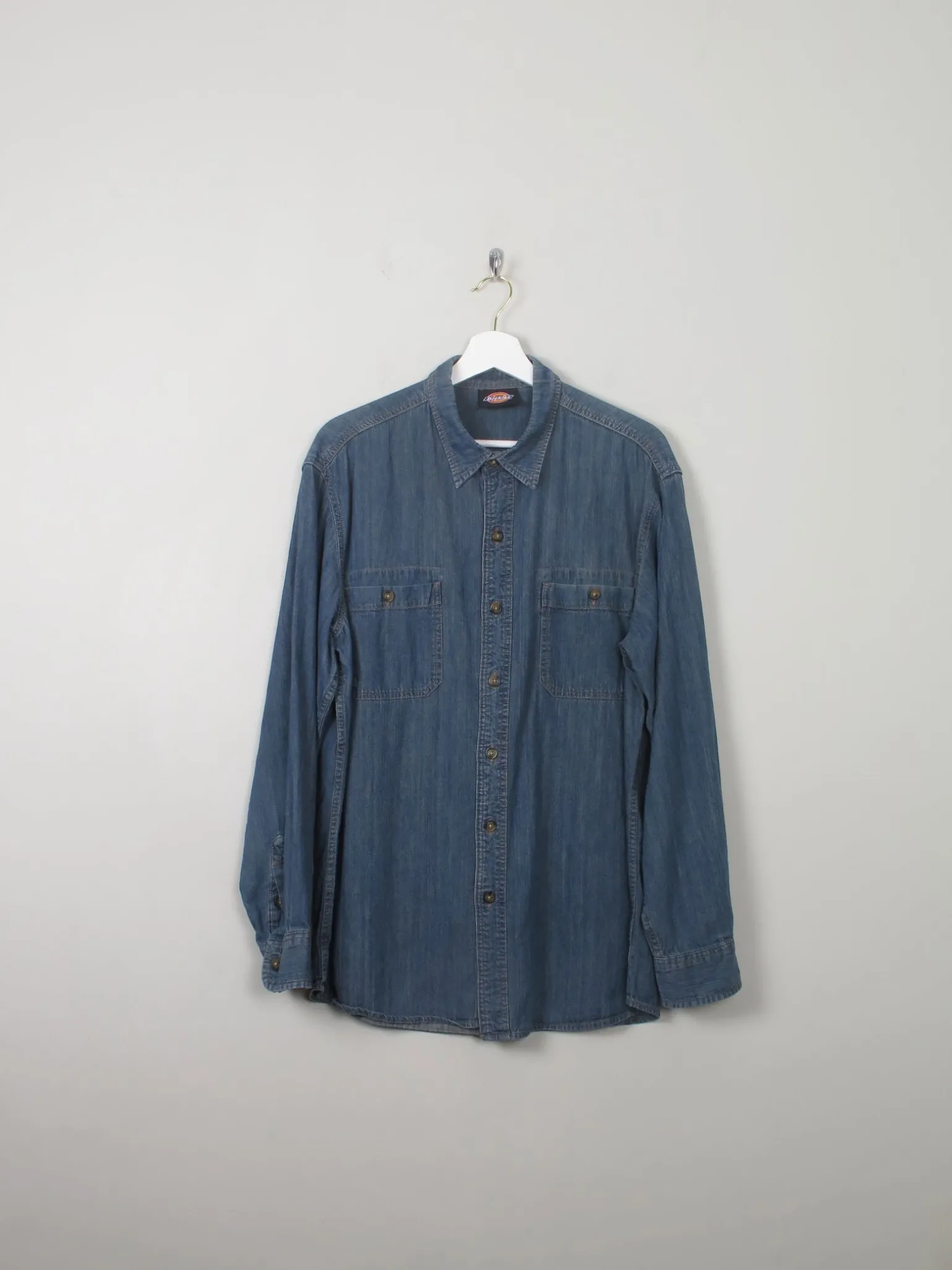 Men's Vintage Dickies Denim Shirt M