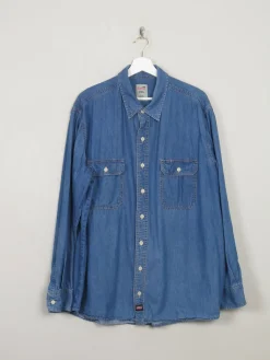 Men's Vintage Dickies Denim Shirt XXL