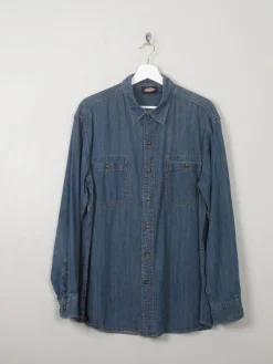Men's Vintage Dickies Denim Shirt M