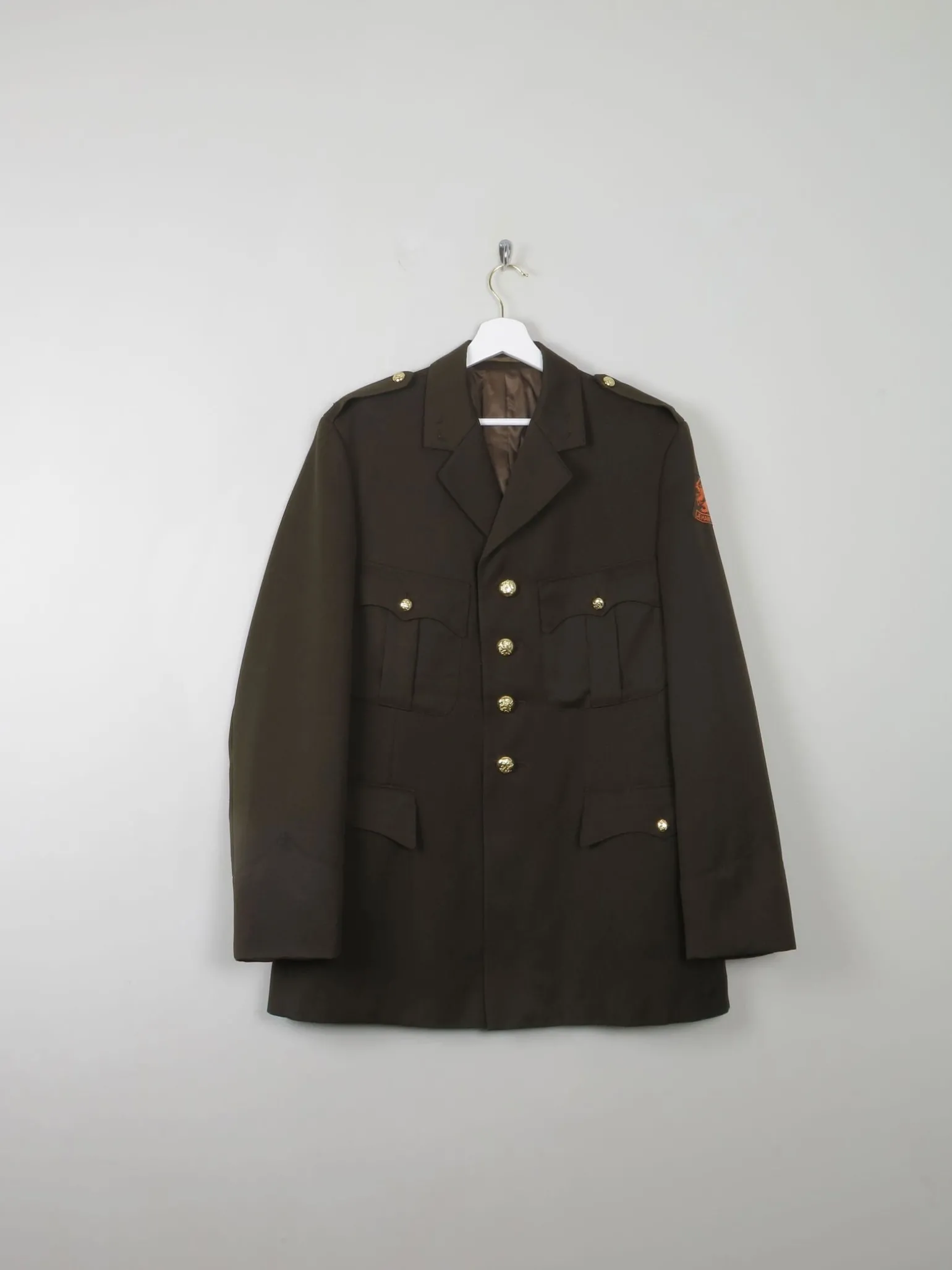 Men's Vintage Dutch Army Jacket Vintage L
