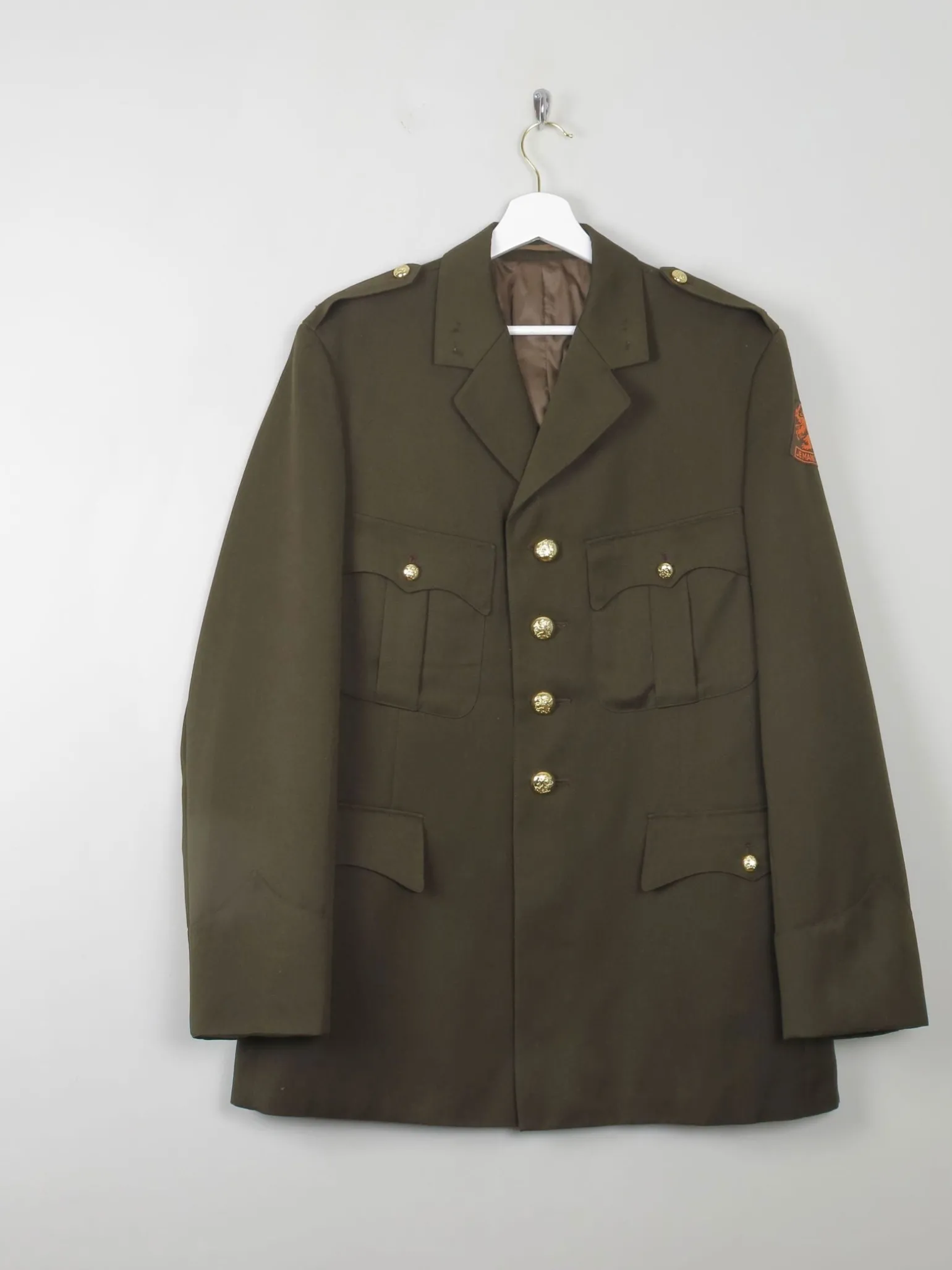 Men's Vintage Dutch Army Jacket Vintage L