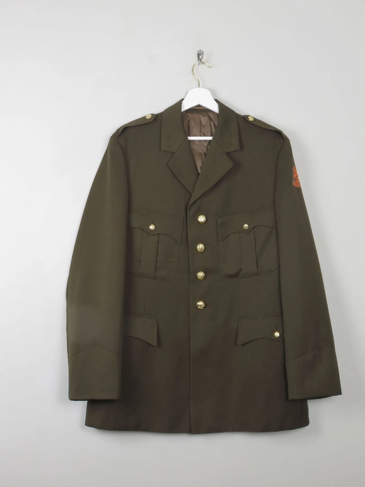 Men's Vintage Dutch Army Jacket Vintage L