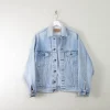 Men's Vintage Faded Blue Denim Levi's Jacket S