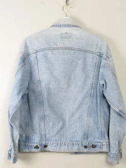 Men's Vintage Faded Blue Denim Levi's Jacket S