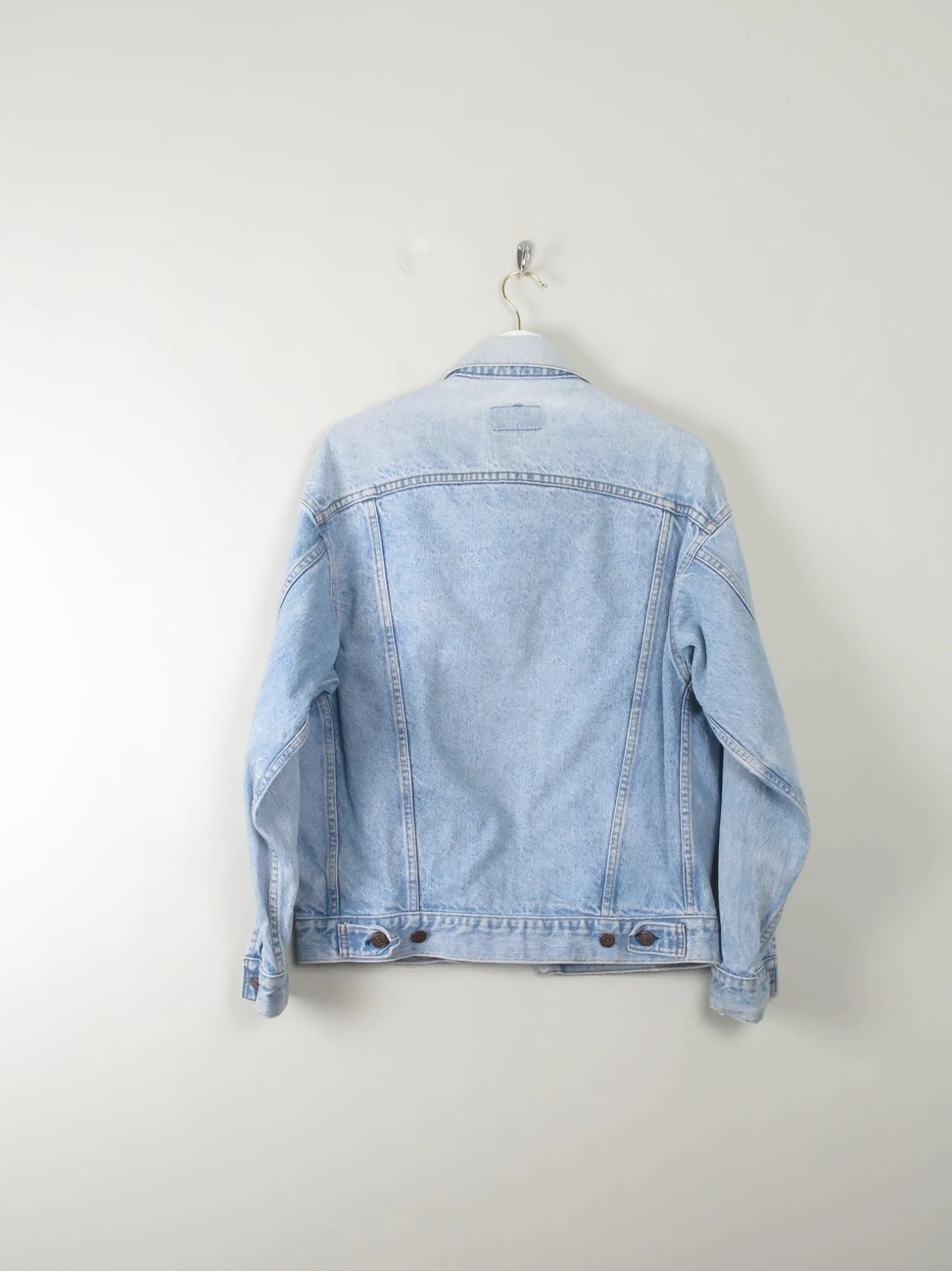Men's Vintage Faded Blue Denim Levi's Jacket S