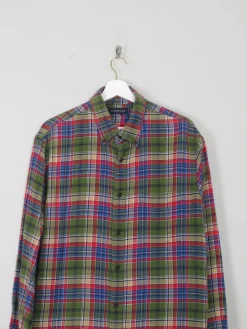 Men's Vintage Flannel Shirt L Relaxed Fit