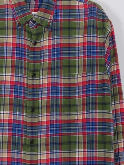 Men's Vintage Flannel Shirt L Relaxed Fit