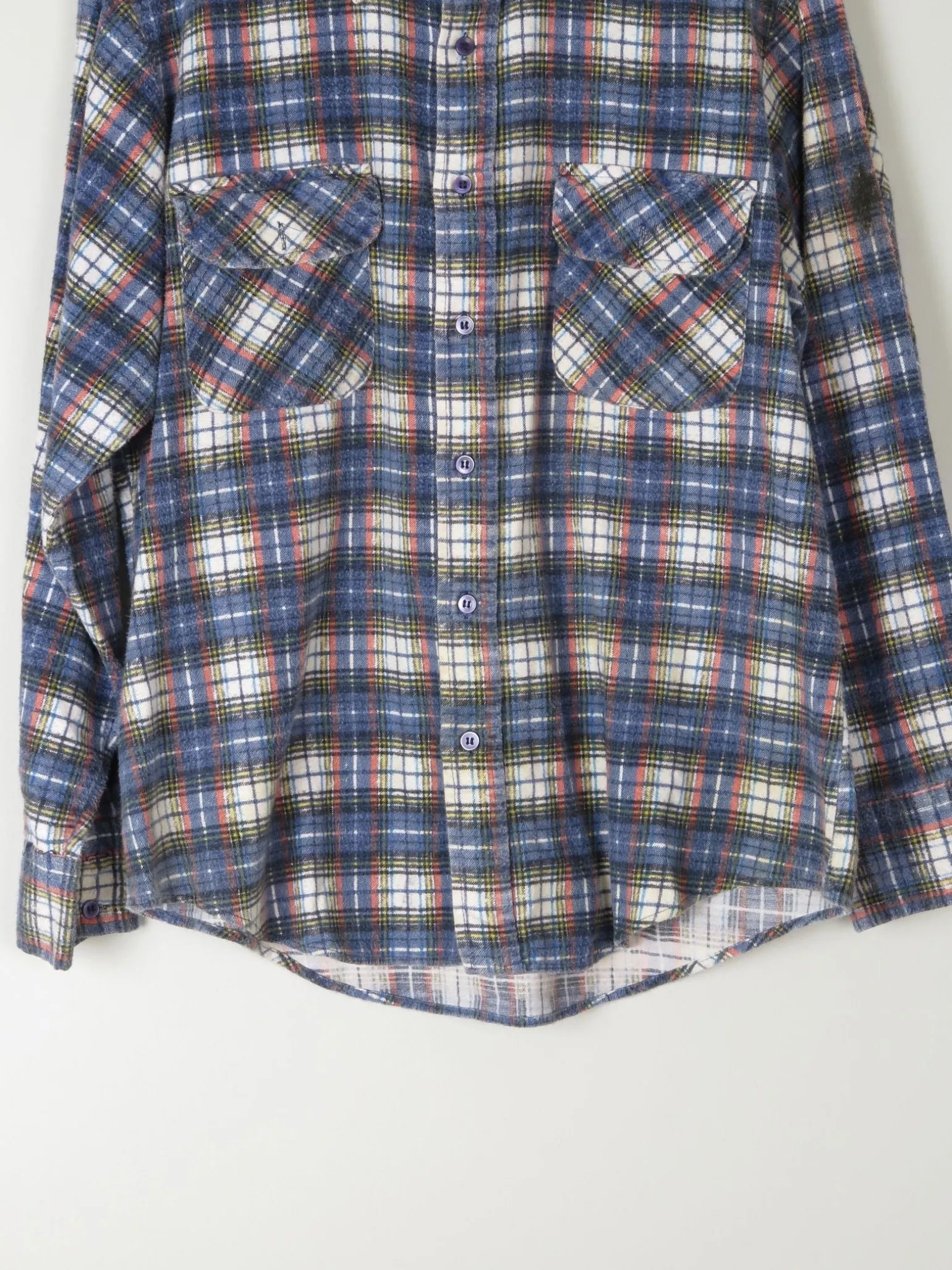 Men's Vintage Flannel Shirt M