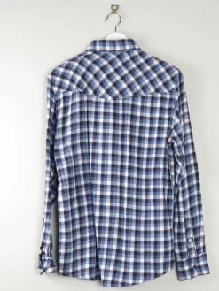 Men's Vintage Flannel Western Style Mens Shirt S