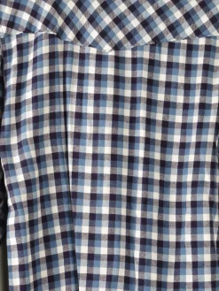Men's Vintage Flannel Western Style Mens Shirt S