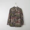 Men's Vintage French Army Camouflage Jacket S