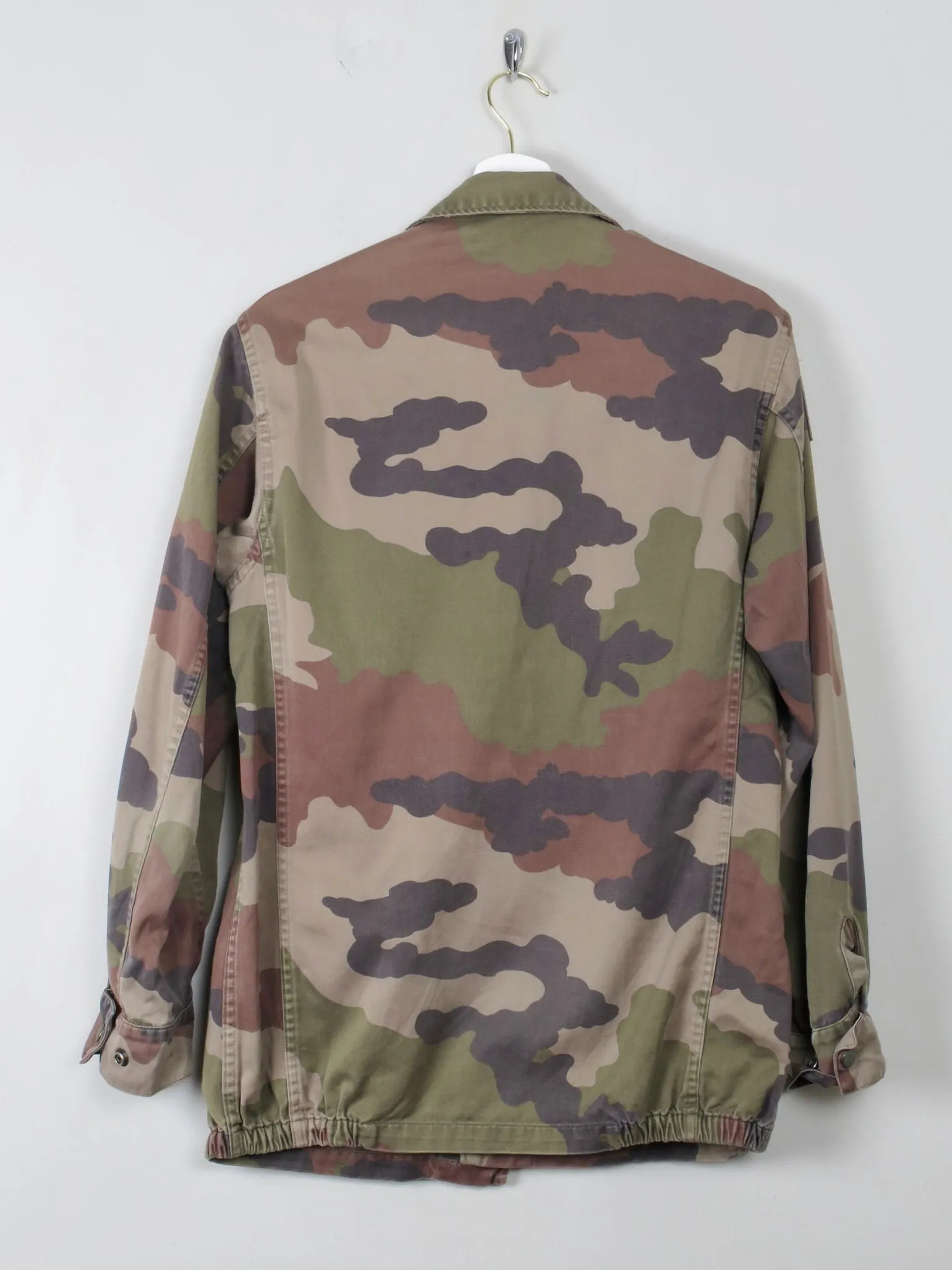 Men's Vintage French Army Camouflage Jacket S