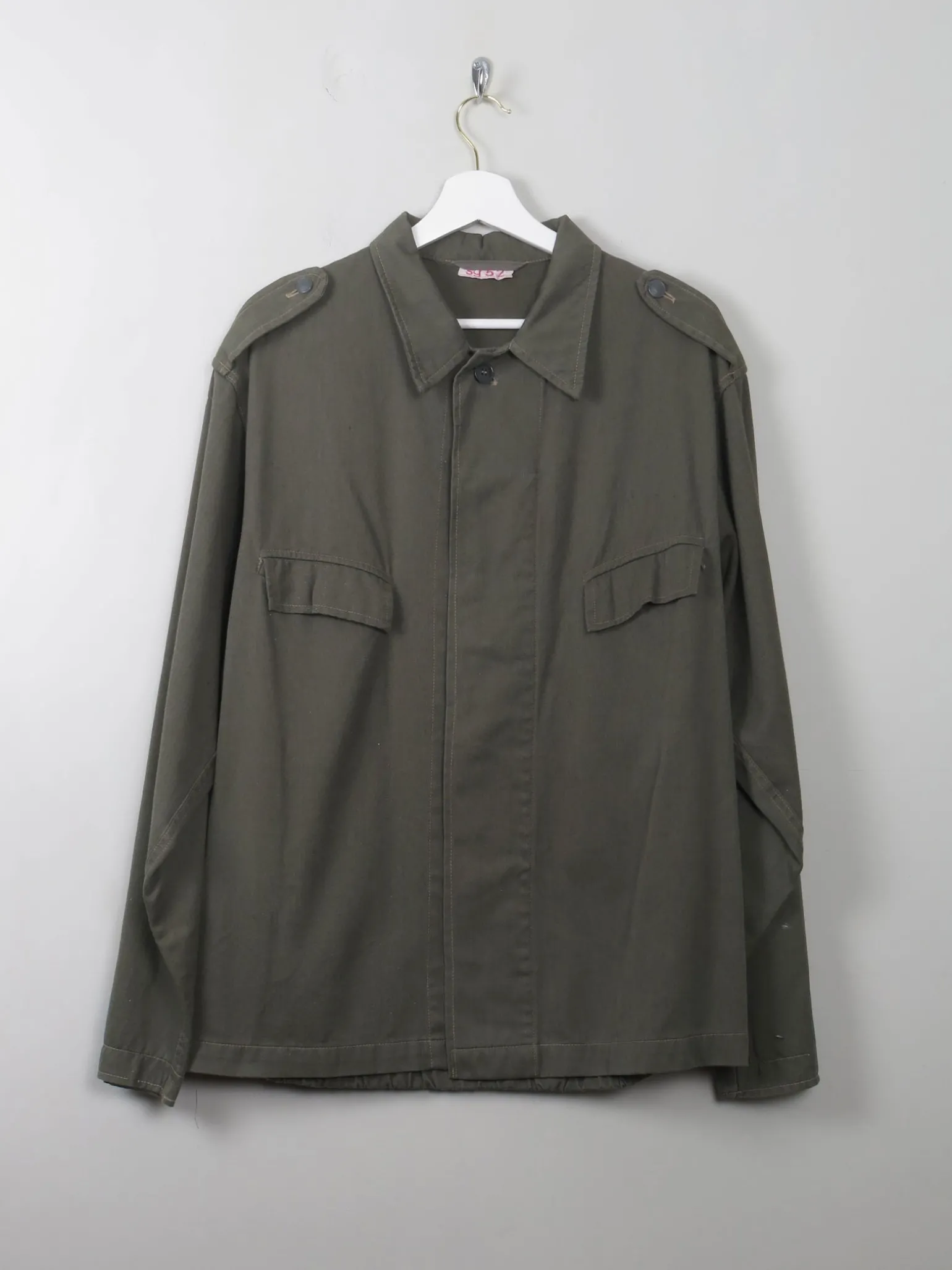 Men's Vintage Green Army Jacket M