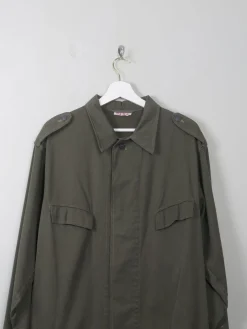 Men's Vintage Green Army Jacket M