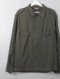 Men's Vintage Green Army Jacket M