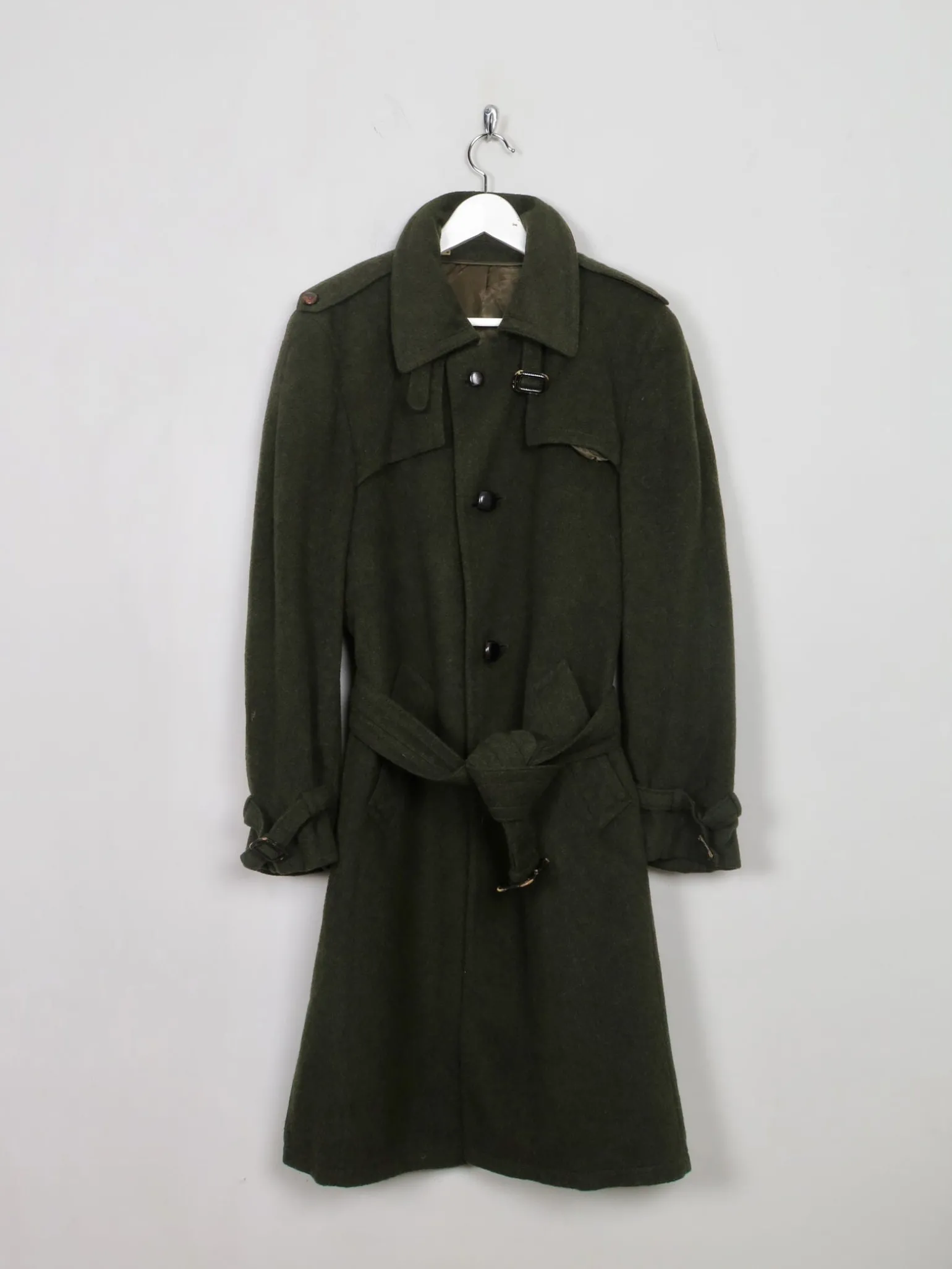 Men's Vintage Green Austrian Coat 38"