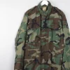 Men’s Vintage Green Camouflage Army Jacket L