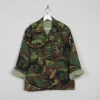 Men's Vintage Green Camouflage Army Shirt M