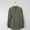 Men's Vintage Green Printed Gap Shirt M